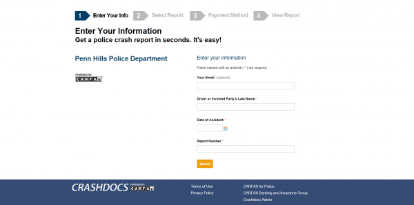 PHPD Partners With CRASHDOCS.org! | Penn Hills Police Department